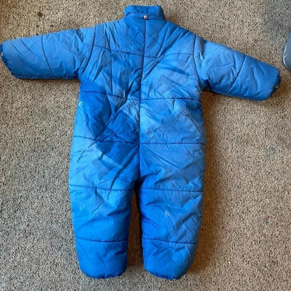 U.S.Polo Assn Baby Boy Blue Snowsuit Size 24M - Picture 5 of 6